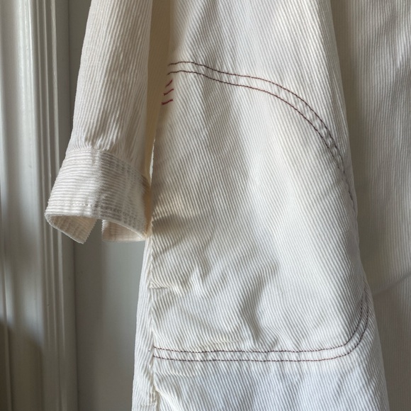 Cream corduroy button up - Picture 2 of 5